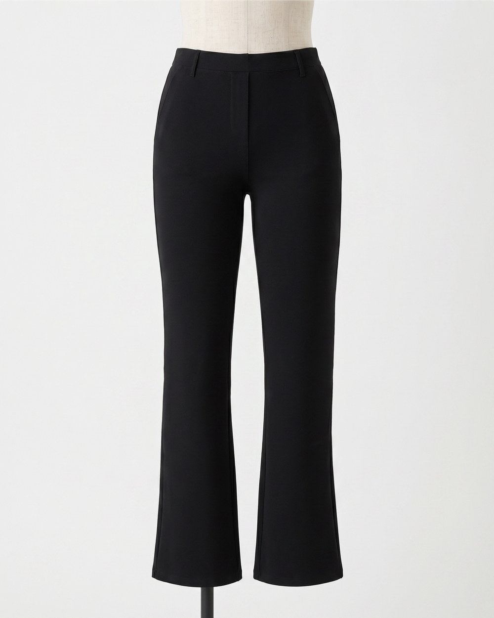 Ultra-Stretch Ponte Bootcut Pants - 30"